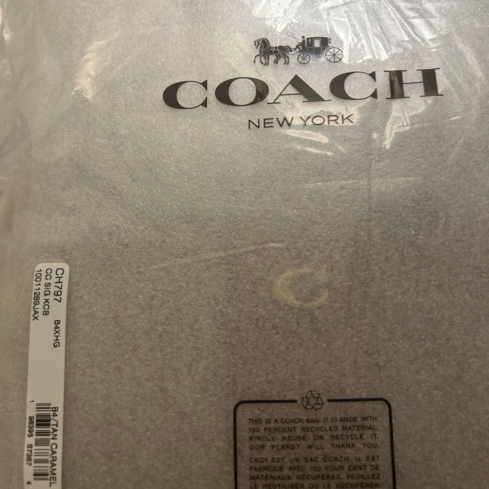 Coach Tan Caramel Purse